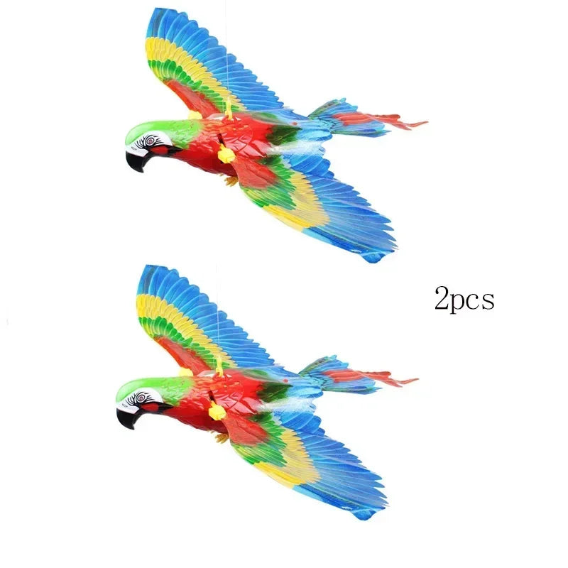Interactive Cat Toy Electric Hanging Bird Teaser Wand