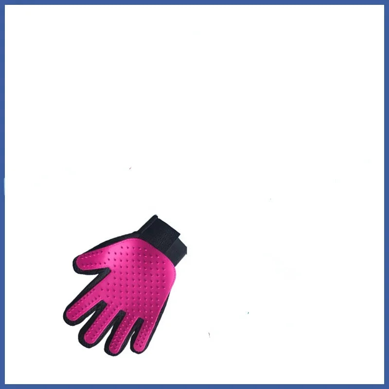 Silicone Pet Bath Grooming Glove Brush For Cat Dog Massage