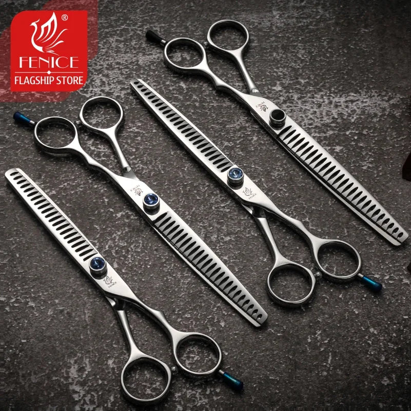 Professional Pet Grooming Scissors For Dogs Thinning Chunkers