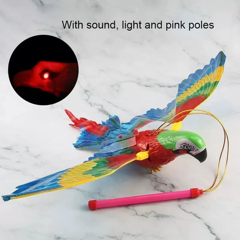 Interactive Cat Toy Electric Hanging Bird Teaser Wand
