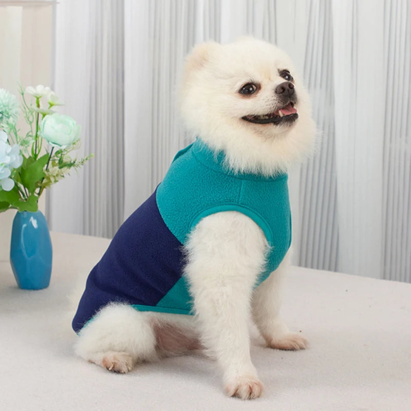 Fleece Dog Clothes For Multiple Breeds Winter Coat Vest
