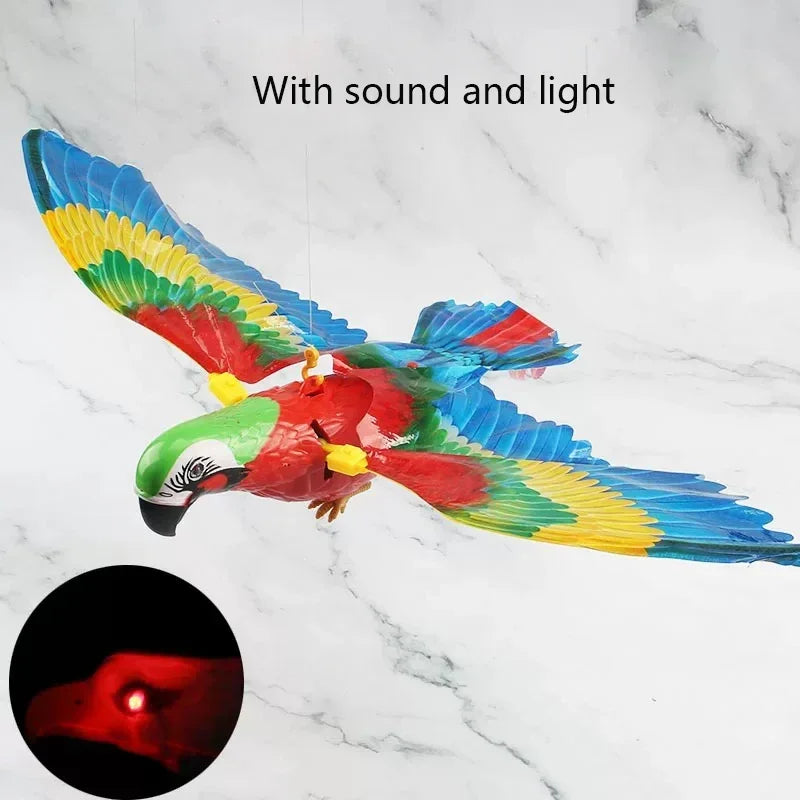 Interactive Cat Toy Electric Hanging Bird Teaser Wand