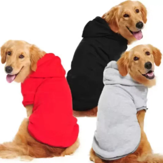 NONECN Winter Dog Hooded Sweatshirt