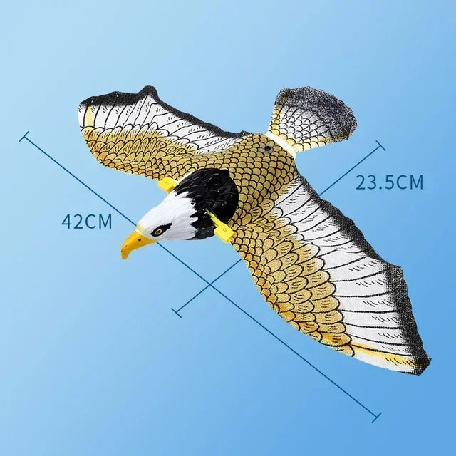 Interactive Cat Toy Electric Hanging Bird Teaser Wand