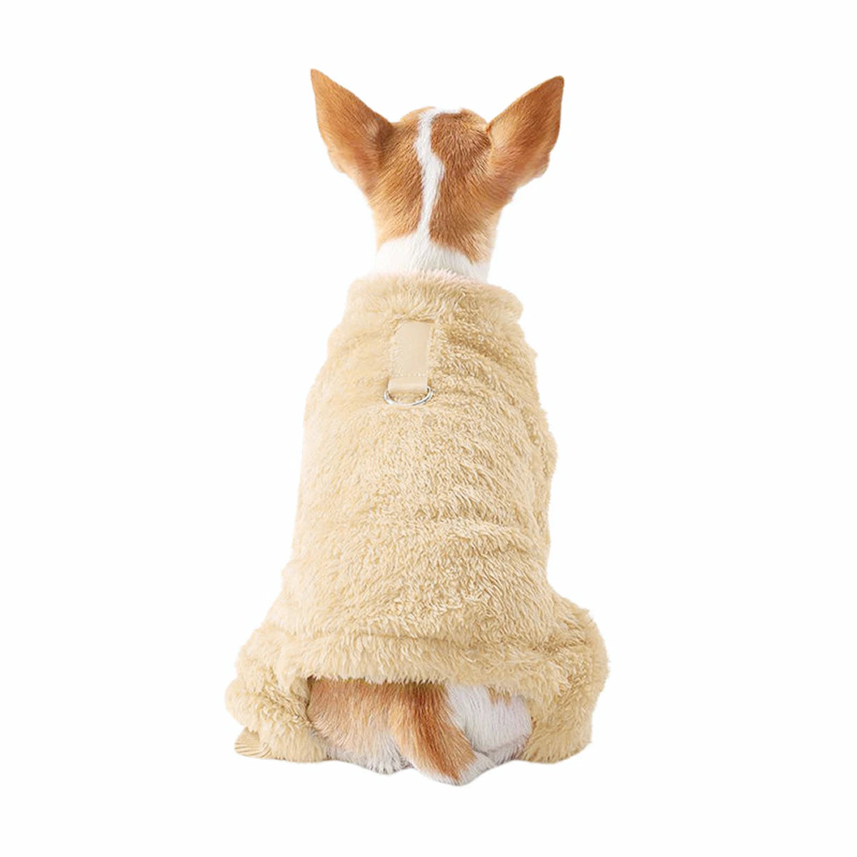 Winter Warm Flannel Dog Jumpsuit For Small And Medium Dogs
