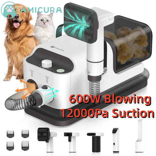 Amicura P1 All In One Pet Grooming Vacuum Cleaner 15kPa