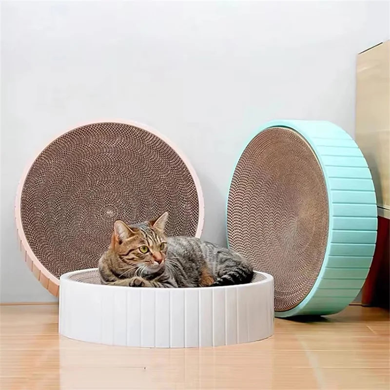 Cat Scratcher Cardboard Corrugated Board Scratching Toy