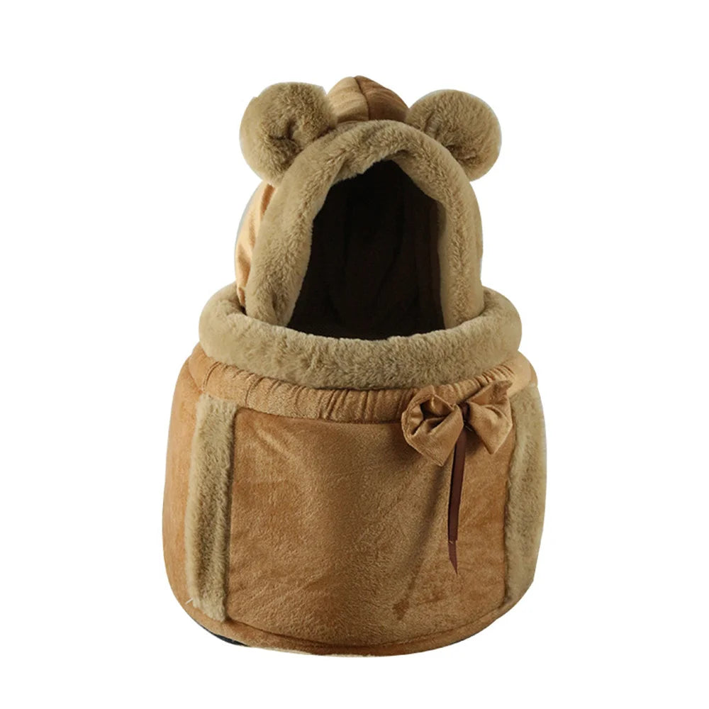 XLeiPet Outdoor Travel Pet Carrier Backpack for Small Dogs