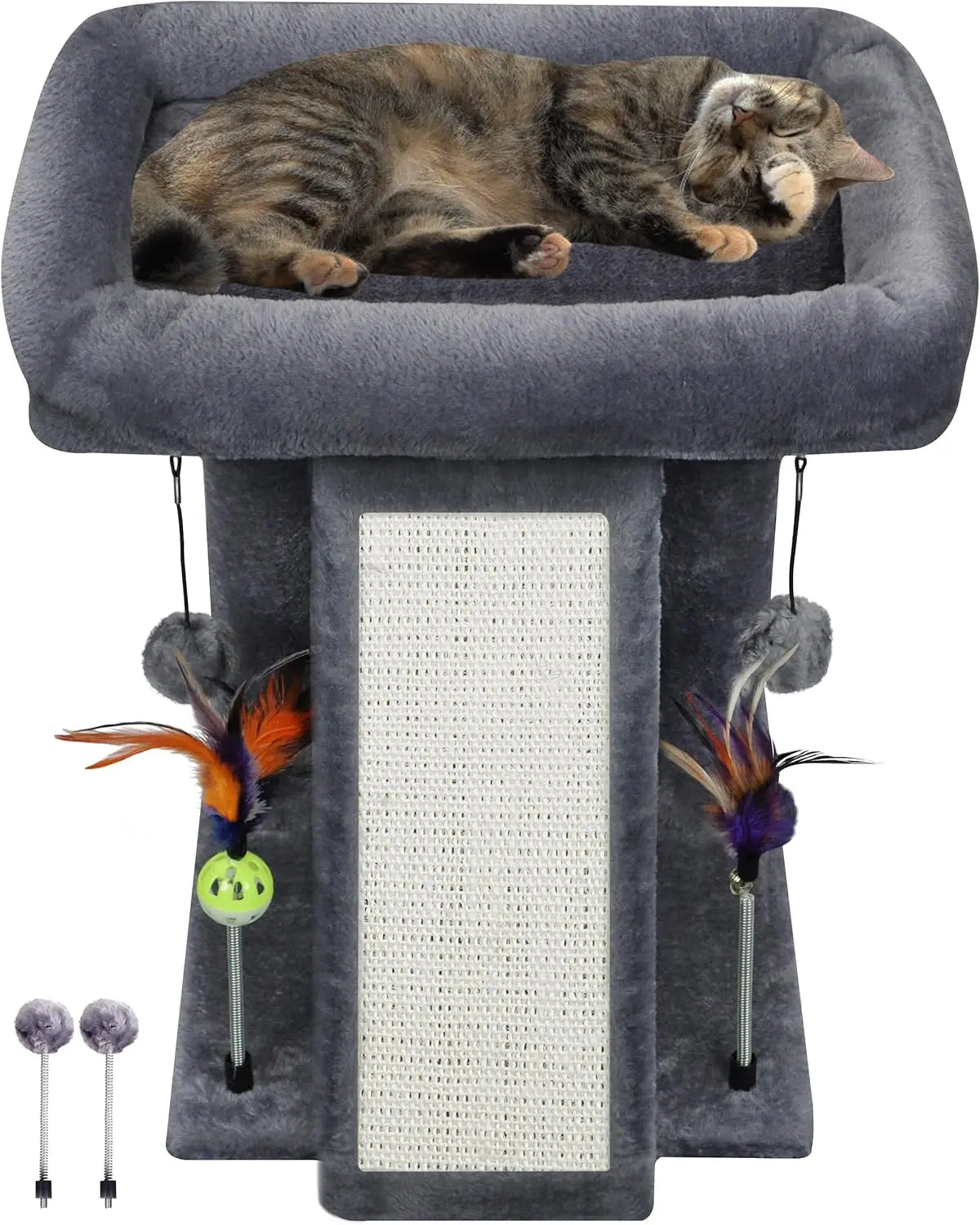 Cat Tree Tower With Scratching Post Indoor Activity Center