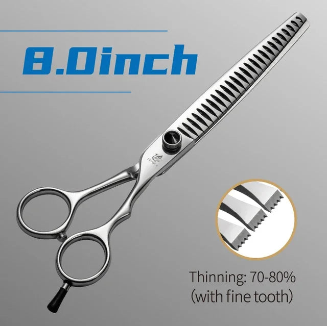 Professional Pet Grooming Scissors For Dogs Thinning Chunkers