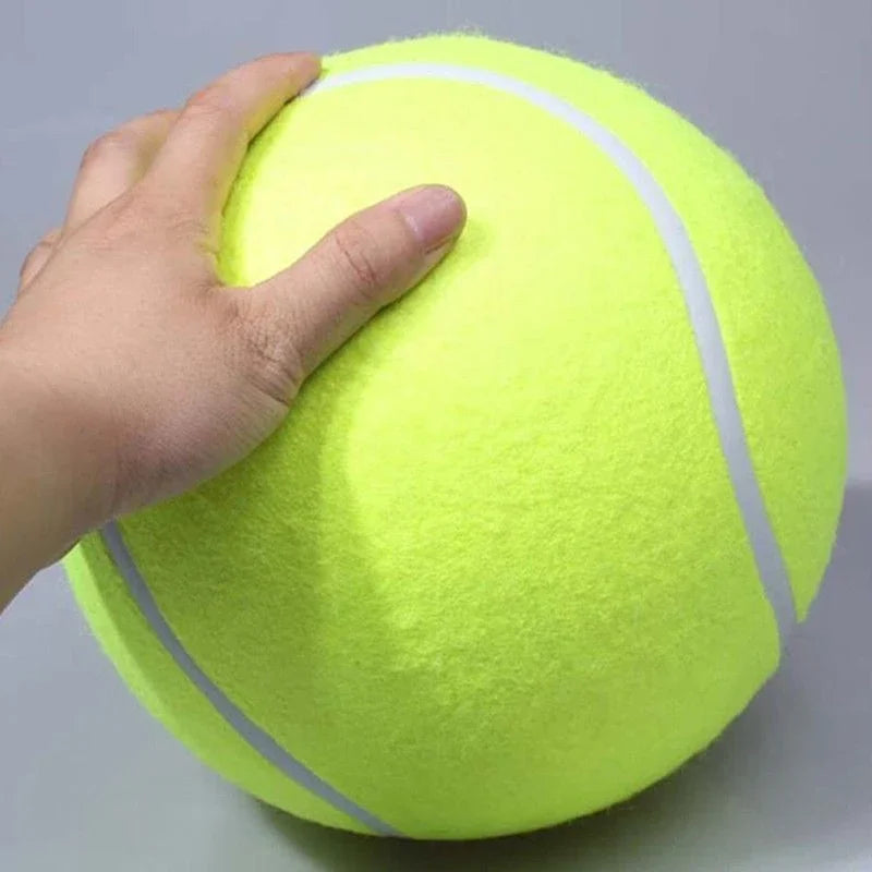 Shunmaii Tennis Ball Dog Chew Toy Interactive Outdoor Play