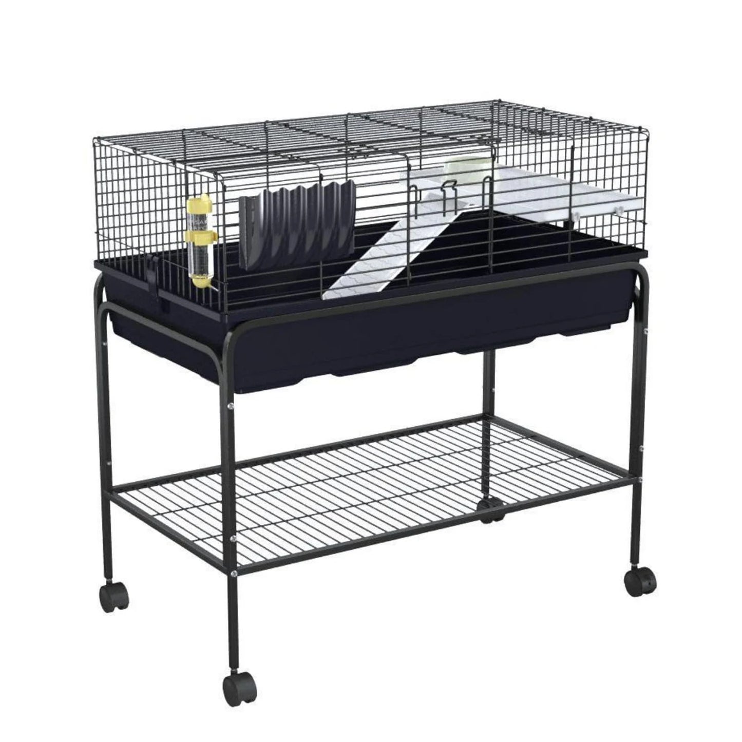 HiMISSCN Hamster Cage Kit With Removable Storage Shelf