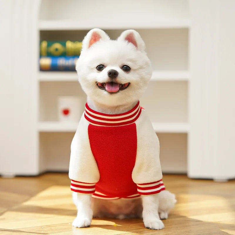 Puppy Coat With D Ring Outdoor Jacket Fleece For Dogs