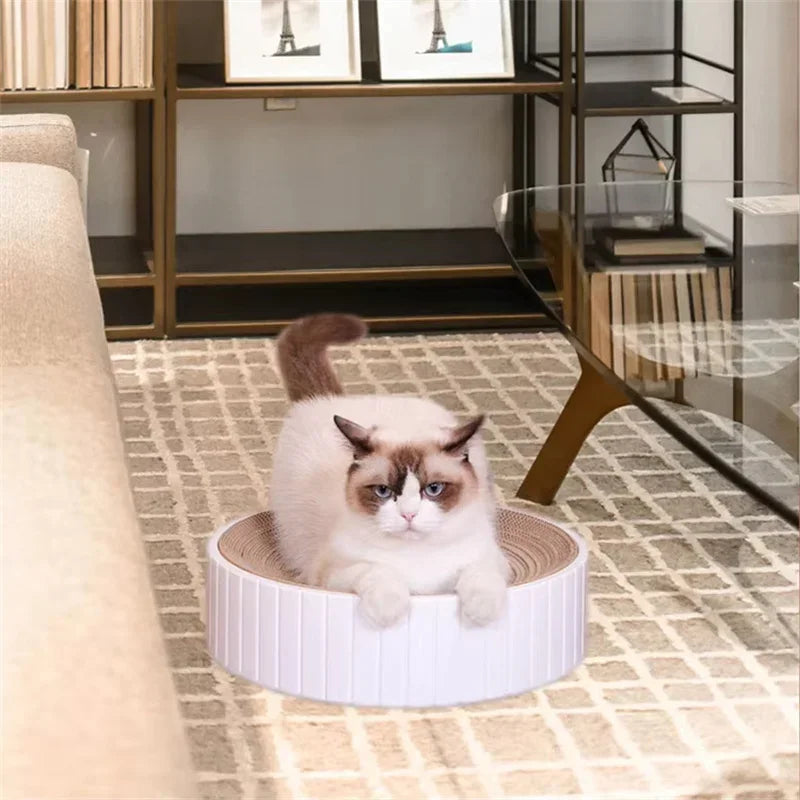 Cat Scratcher Cardboard Corrugated Board Scratching Toy