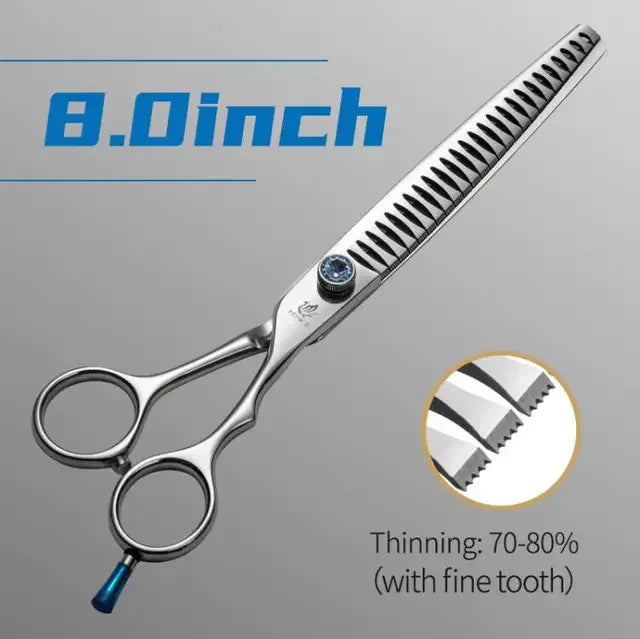 Professional Pet Grooming Scissors For Dogs Thinning Chunkers