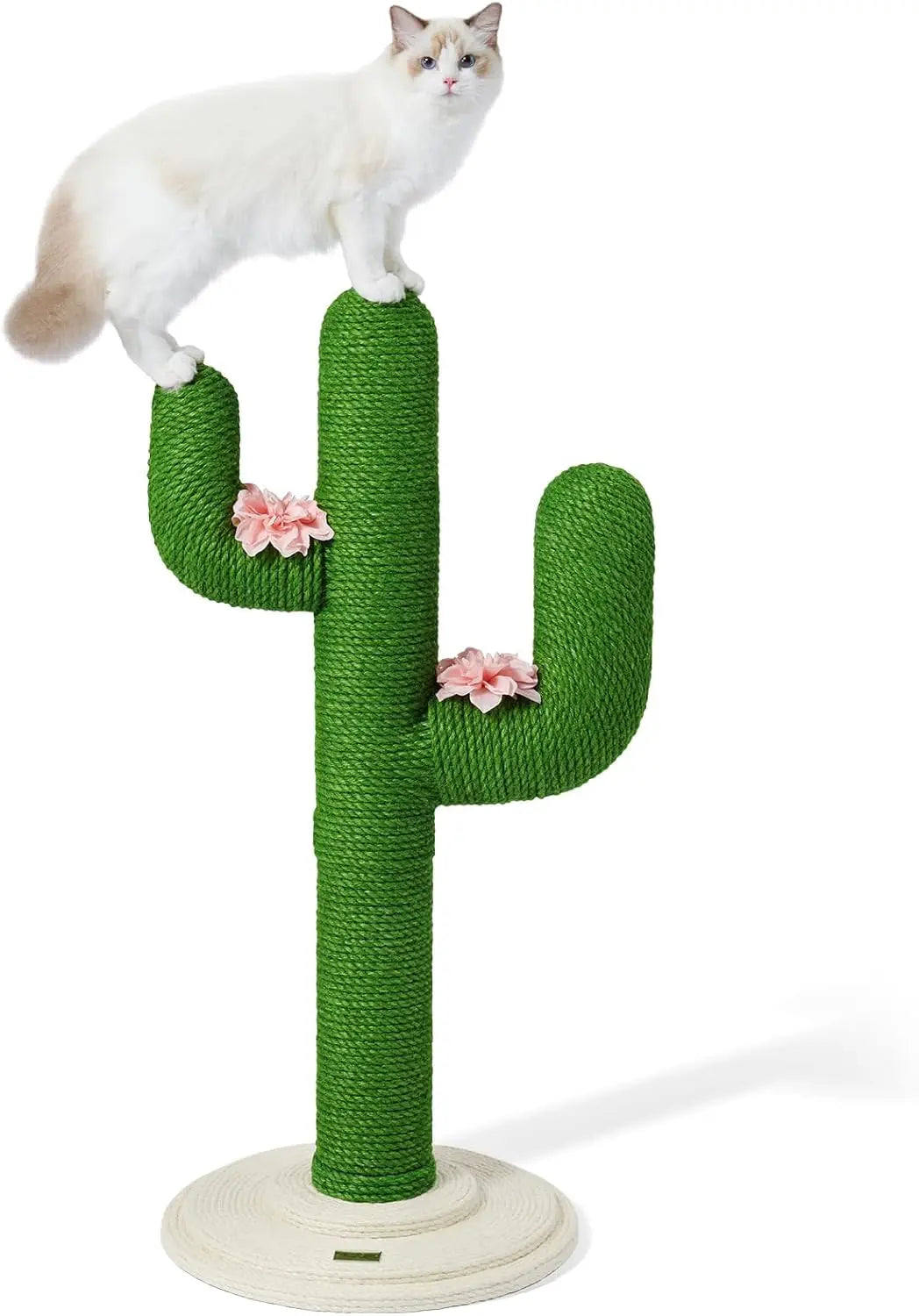 Cactus Cat Scratching Post With Jute Rope