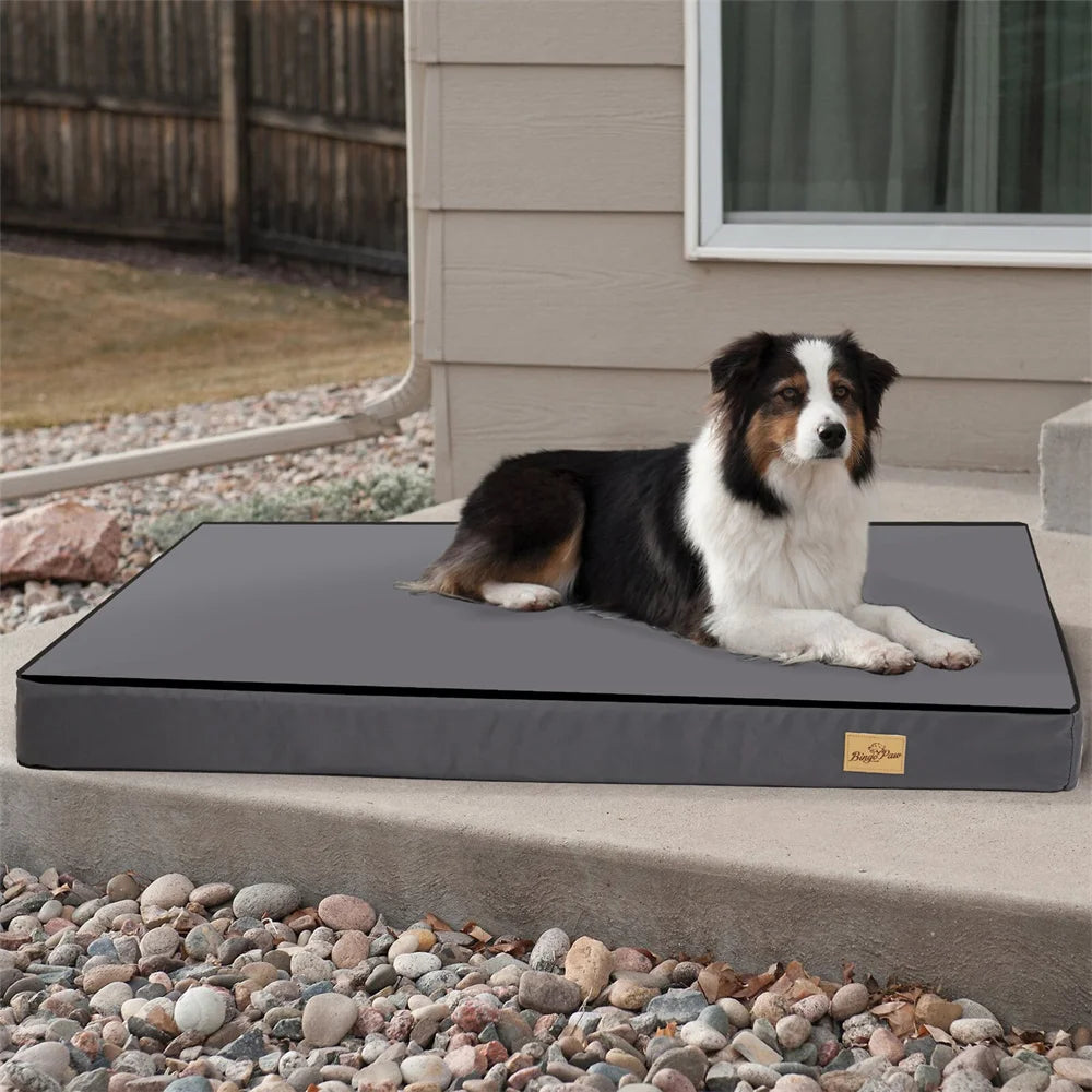 Borwart Orthopaedic Waterproof Dog Bed Removable Cover 2 In 1