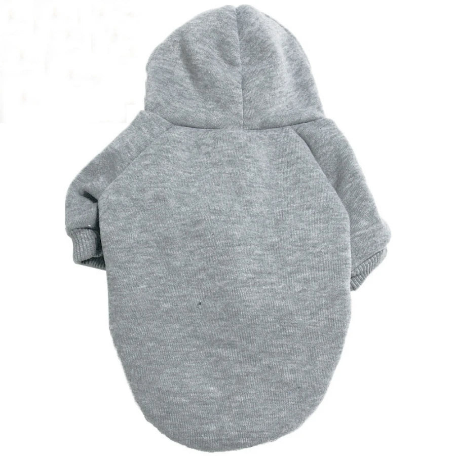 NONECN Winter Dog Hooded Sweatshirt