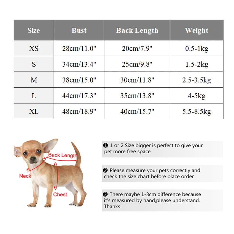 Warm Fleece Dog Hoodie For Small And Medium Dogs Comfort