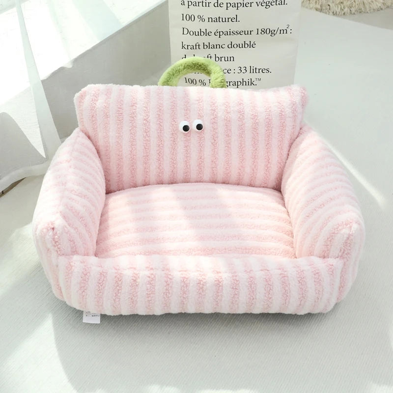 NONECN Winter Warm Pet Sofa Kennel And Cat Nest Bed