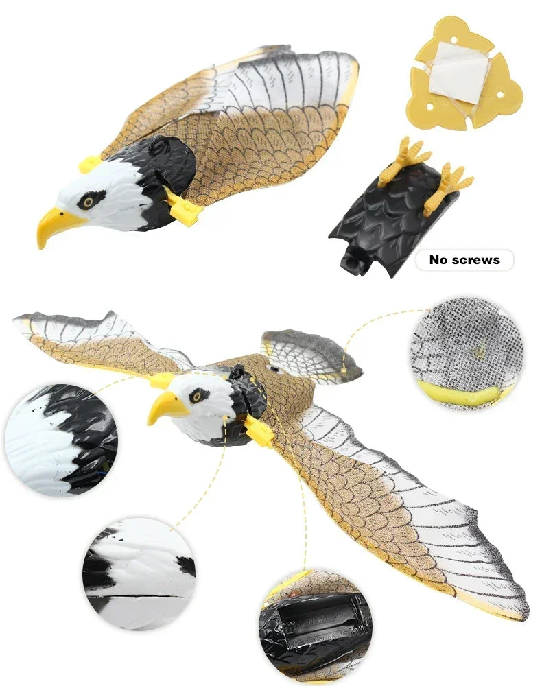 Interactive Cat Toy Electric Hanging Bird Teaser Wand