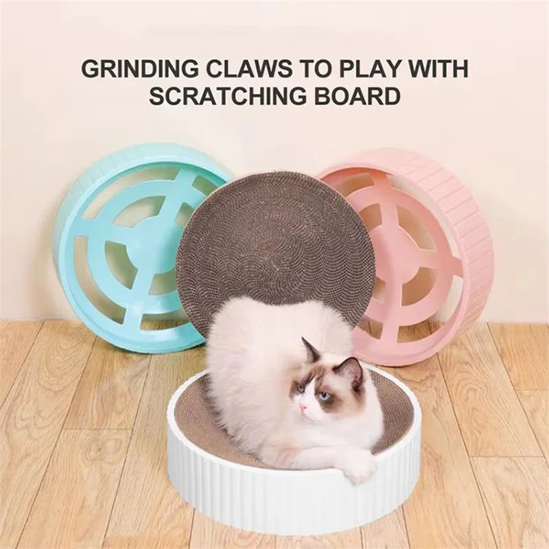 Cat Scratcher Cardboard Corrugated Board Scratching Toy