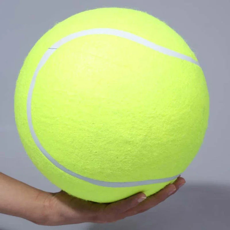 Shunmaii Tennis Ball Dog Chew Toy Interactive Outdoor Play