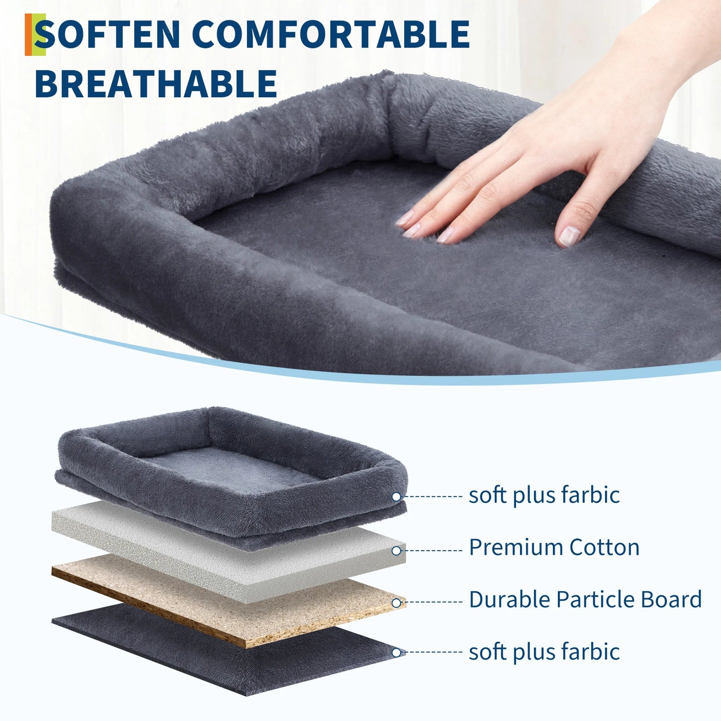 HiMISSCN Multi Level Cat Tree Tower With Scratching Posts Hammock