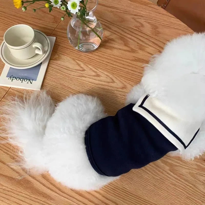 NONECN Cute Dog Vest T Shirt Polo For Everyday Wear